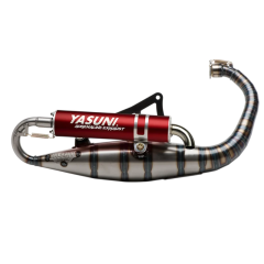 Pot d'échappement Yasuni C16 MBK Booster rouge