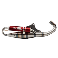 Pot d'échappement Yasuni C16 Piaggio Typhoon rouge