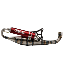 Pot d'échappement Yasuni C21 MBK Nitro rouge