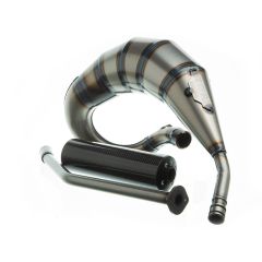 Pot d'échappement Yasuni Cross HM Derbi Gilera Aprilia carbone