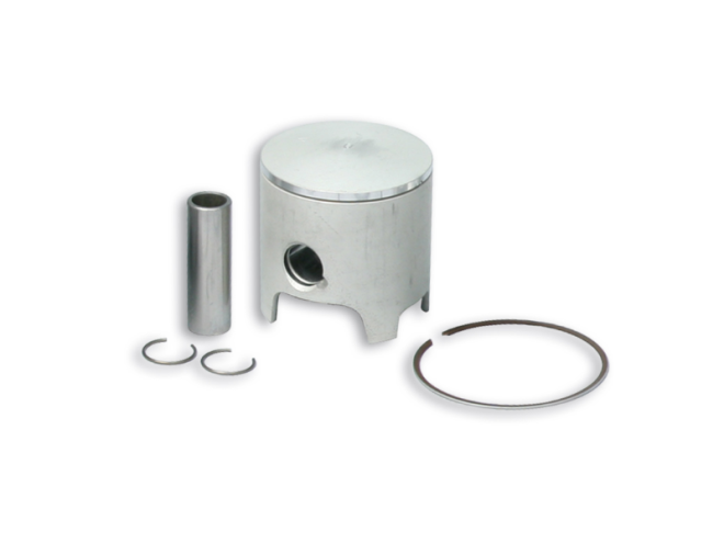 Piston 50 Mm + 0,75 Mm Pour Suzuki AX100 Moteur 2 Temps - Compatible AX 100 Cc - Kit Piston Et Segments De Rechange