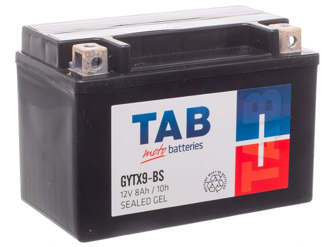 Batterie Gel TAB Batterie YTX9-BS