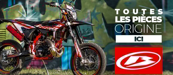 Toutes les pièces origine des motos Beta sont disponibles chez scootfast.net