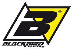 Logo de la marque d'adhésifs moto Blackbird