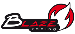 Logo de la marque de pot d'échappement Blaze racing