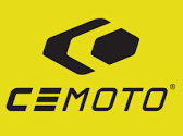 Logo de la marque CE Moto habillage plastique pour motocross et enduro