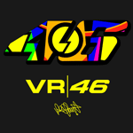 Logo de la marque VR46 Valentino Rossi